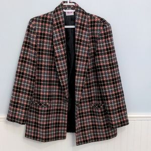 Vintage TanJay Pink and Black Blazer